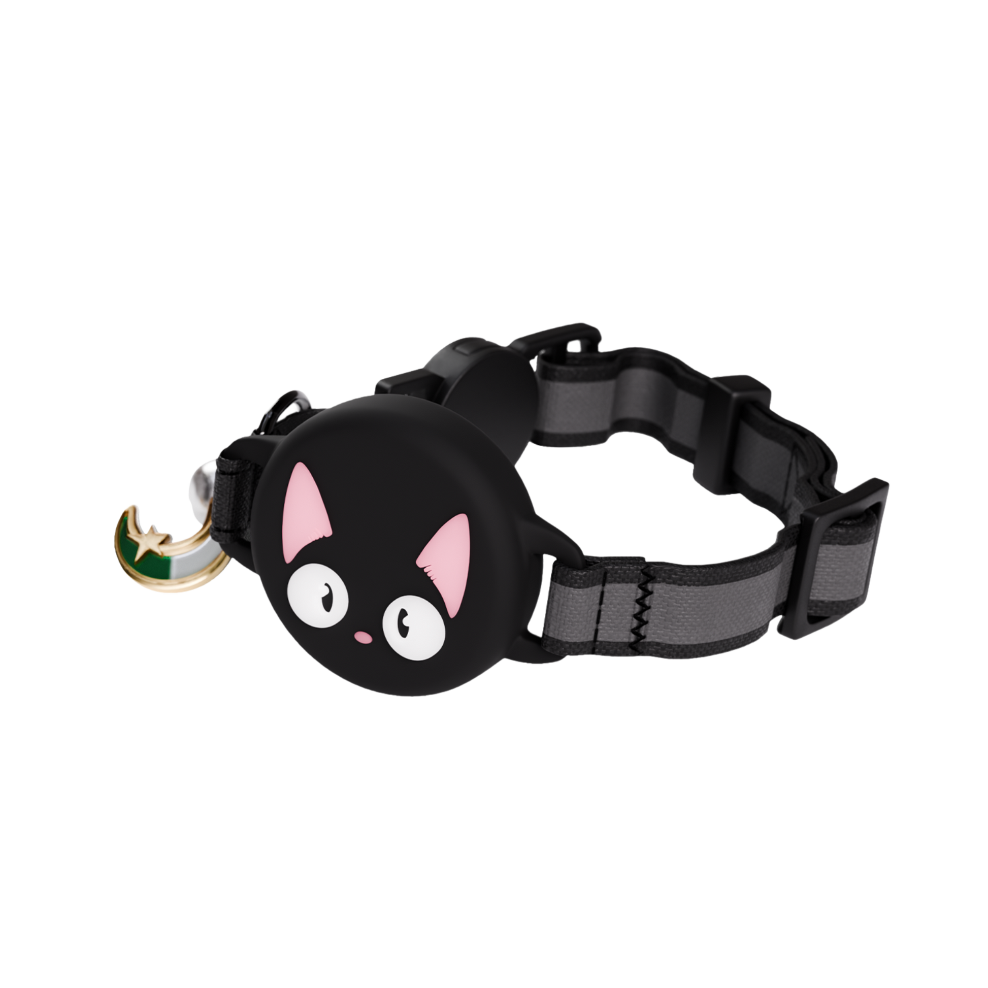 Black Cat Collar for AirTag