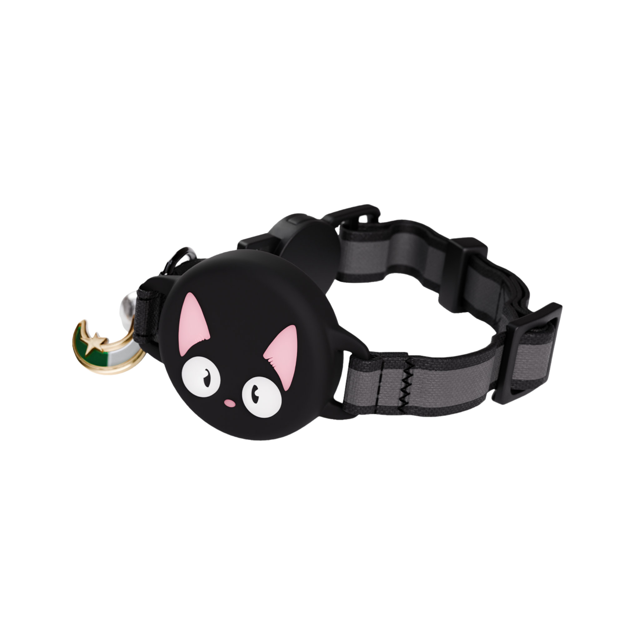 Black Cat Collar for AirTag