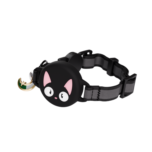 Black Cat Collar for AirTag