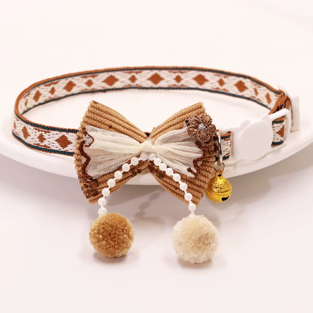 Flower Bow Breakaway Collar