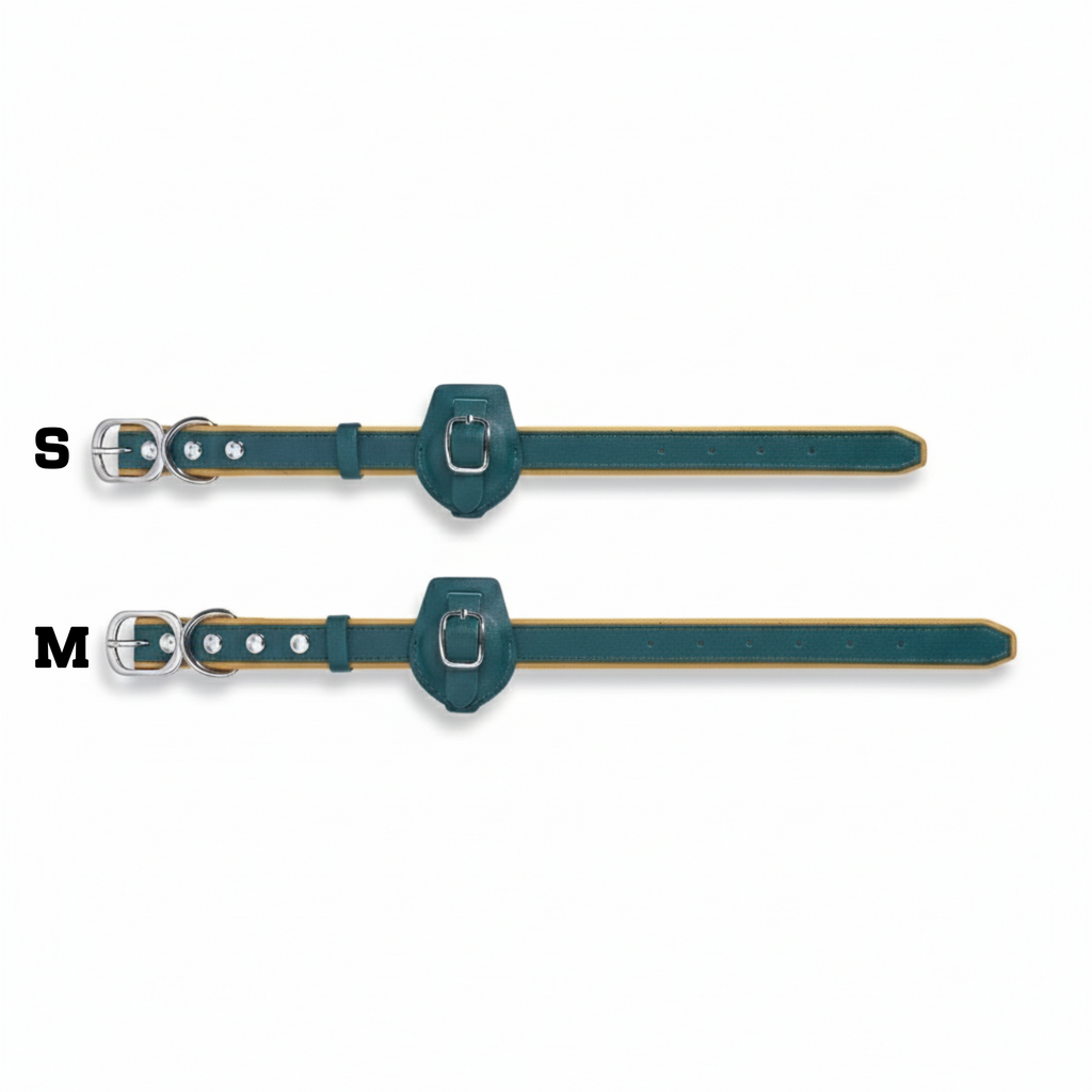 Handmade Leather Cat Collar: Adjustable Pet Safety Collar with Buckle