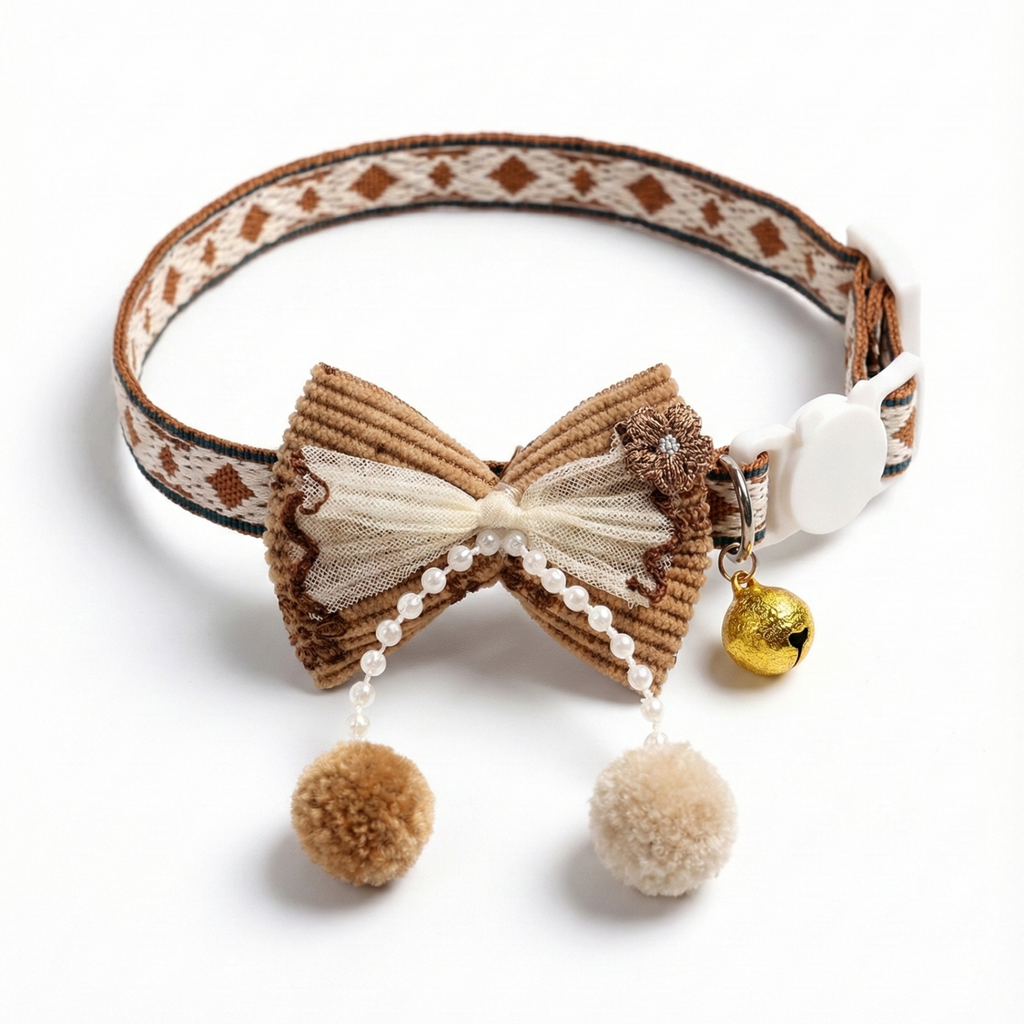 Flower Bow Breakaway Collar