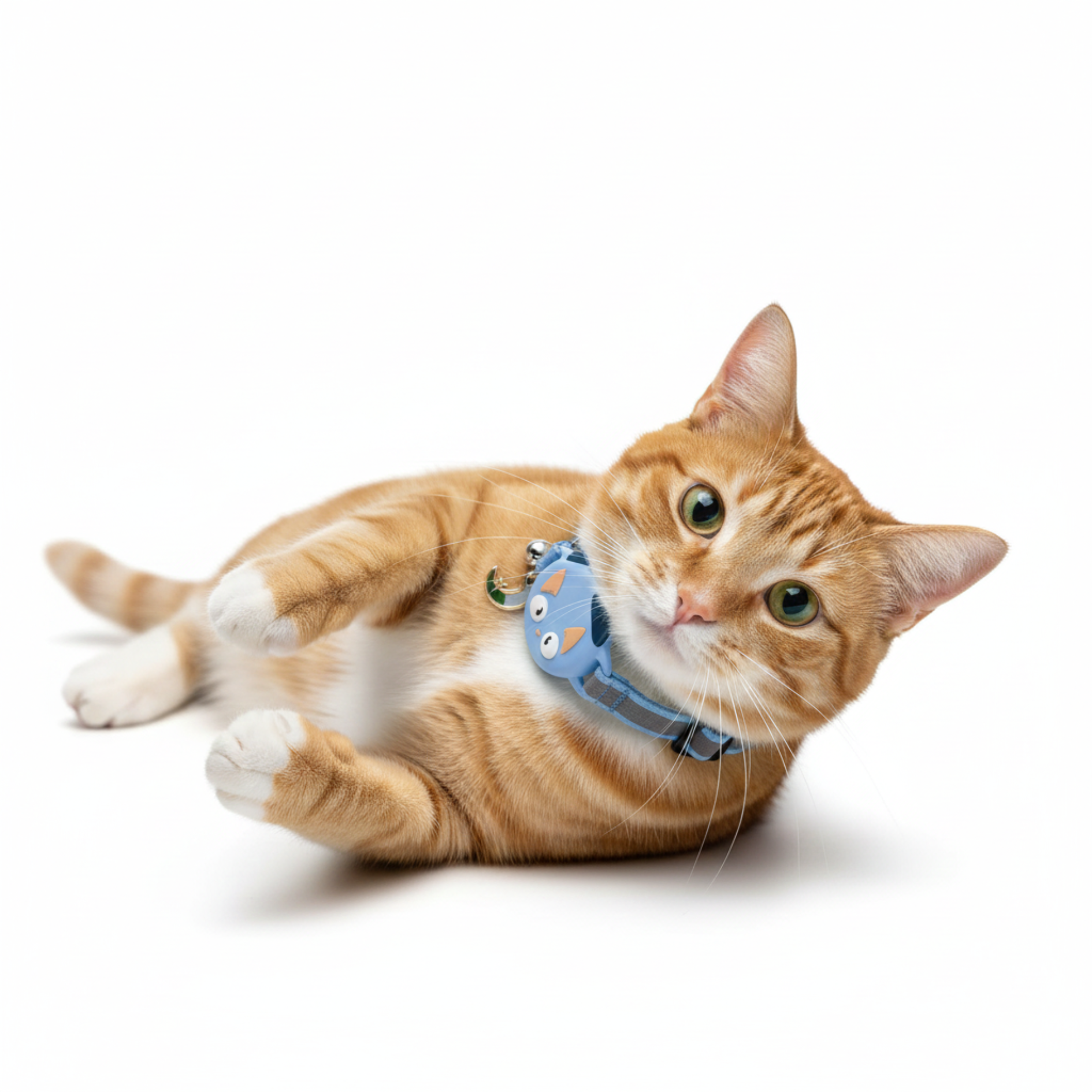 Cat Collar AirTag, Adjustable, Reflective, Breakaway