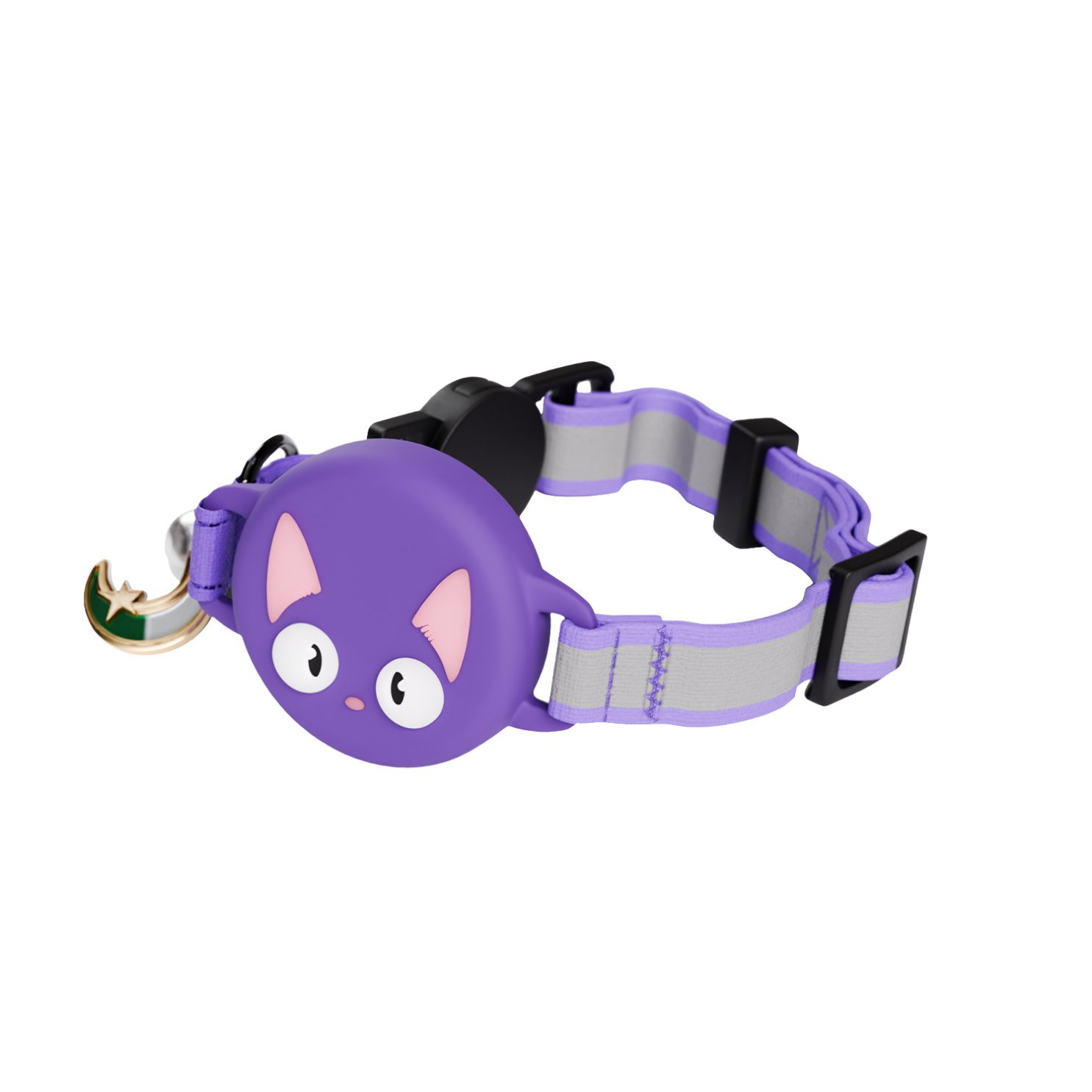 Cat Collar AirTag, Adjustable, Reflective, Breakaway