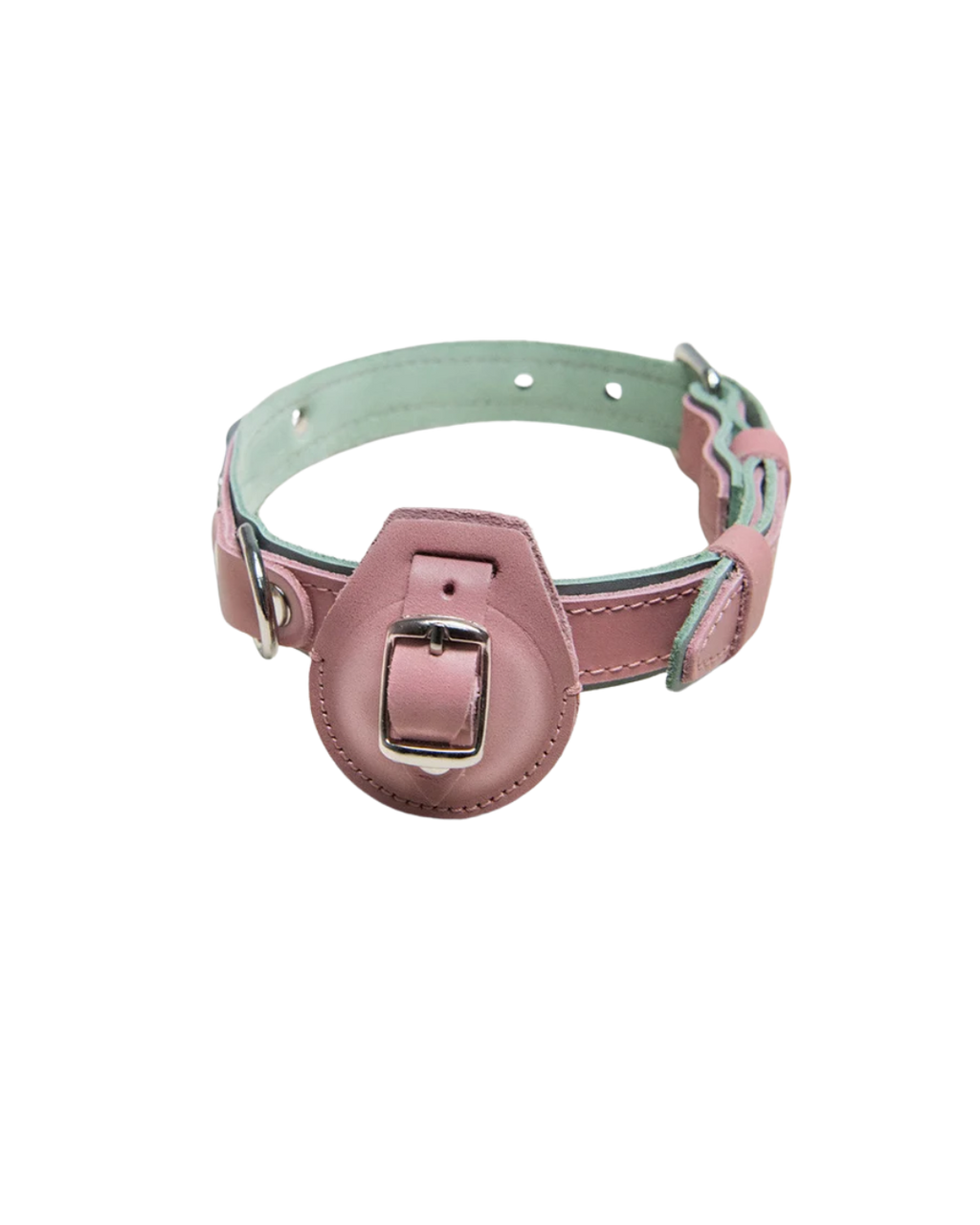 Handmade Leather Cat Collar: Adjustable Pet Safety Collar with Buckle