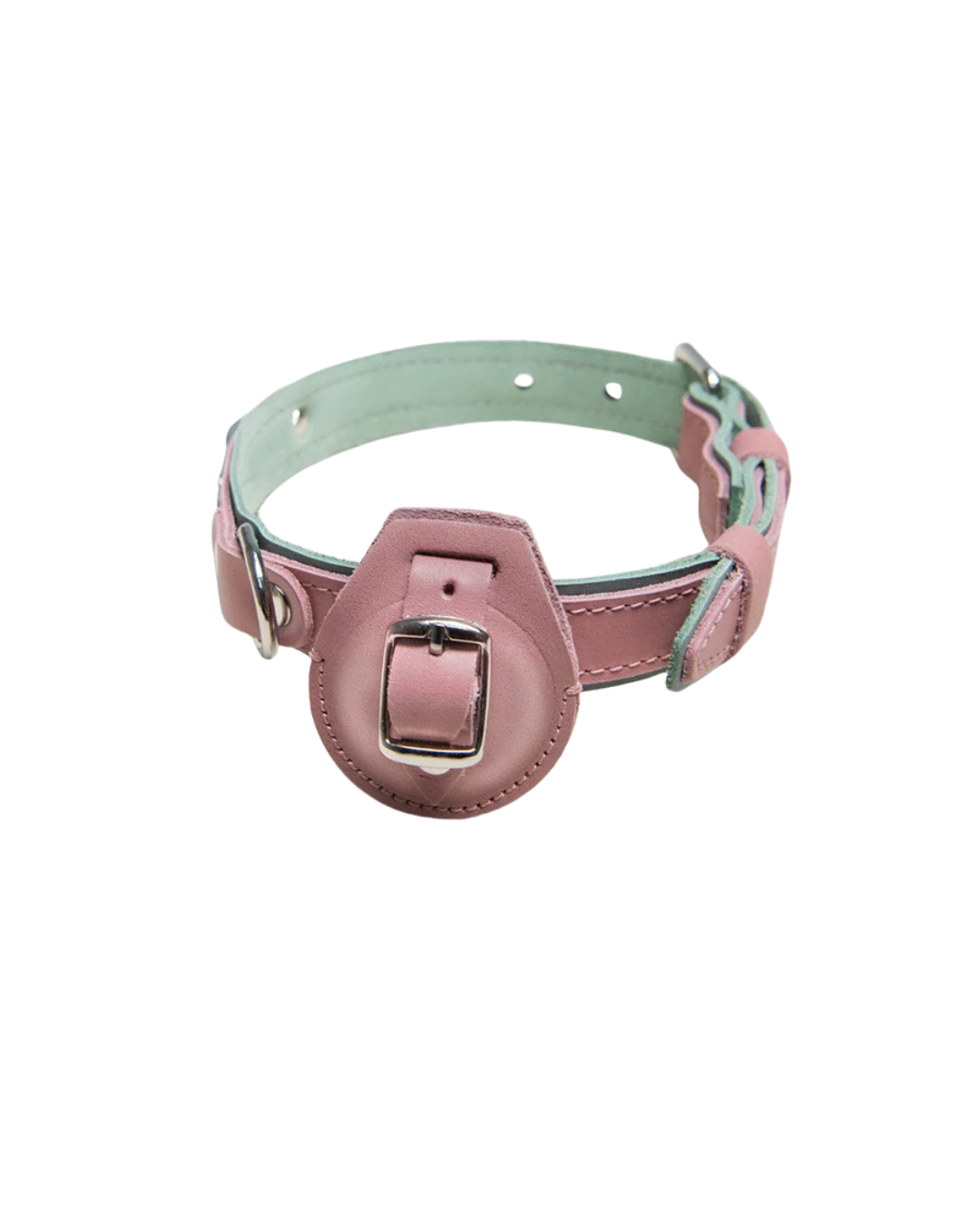 Handmade Leather Cat Collar: Adjustable Pet Safety Collar with Buckle
