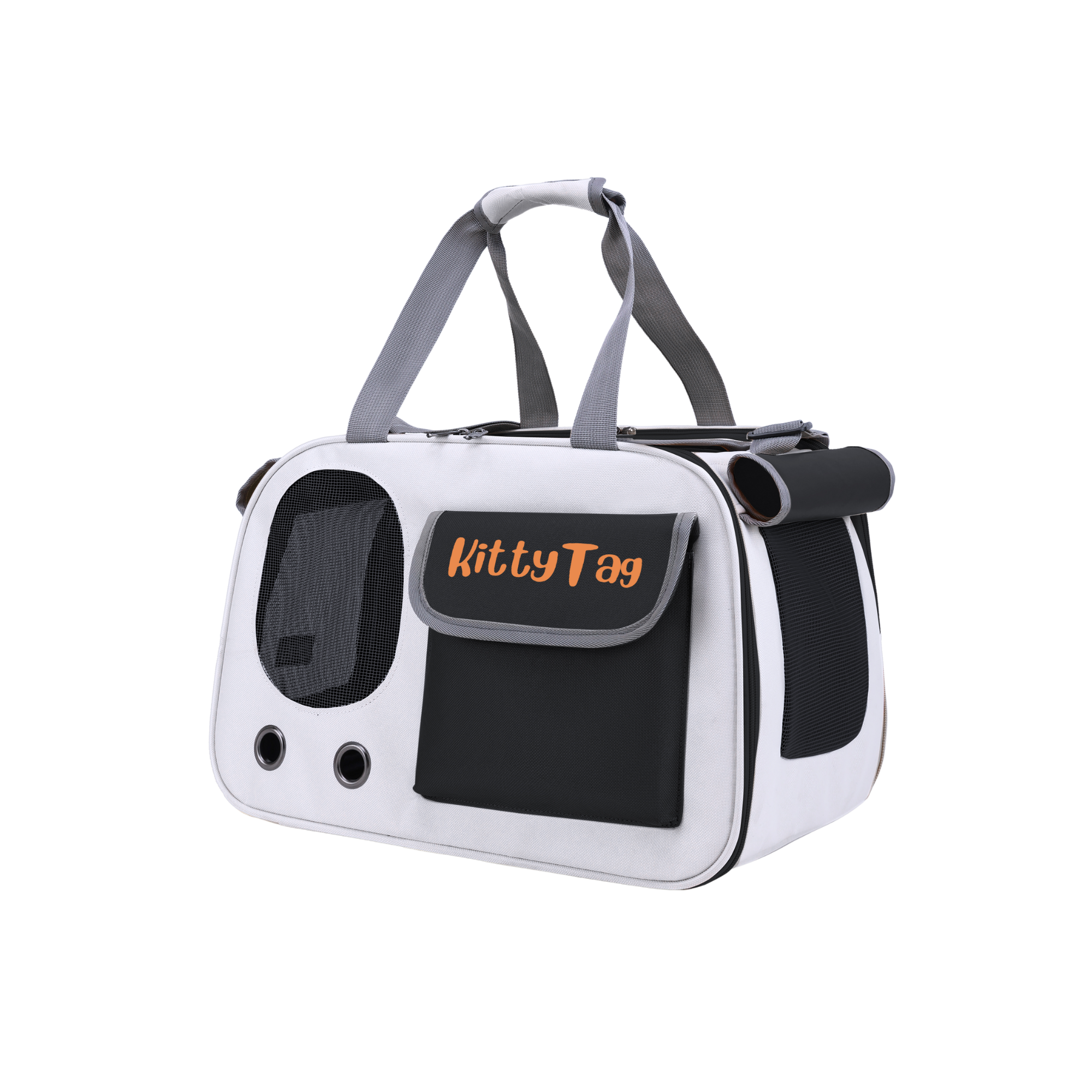 Black Foldable Pet Travel Bag