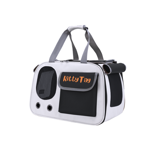 Black Foldable Pet Travel Bag