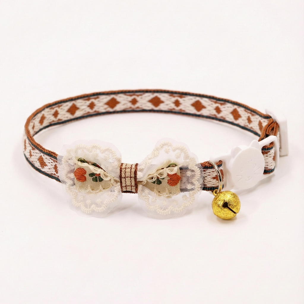 Flower Bow Breakaway Collar