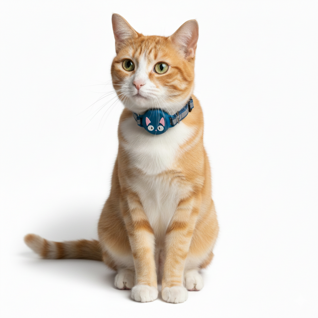 Cat Collar AirTag, Adjustable, Reflective, Breakaway