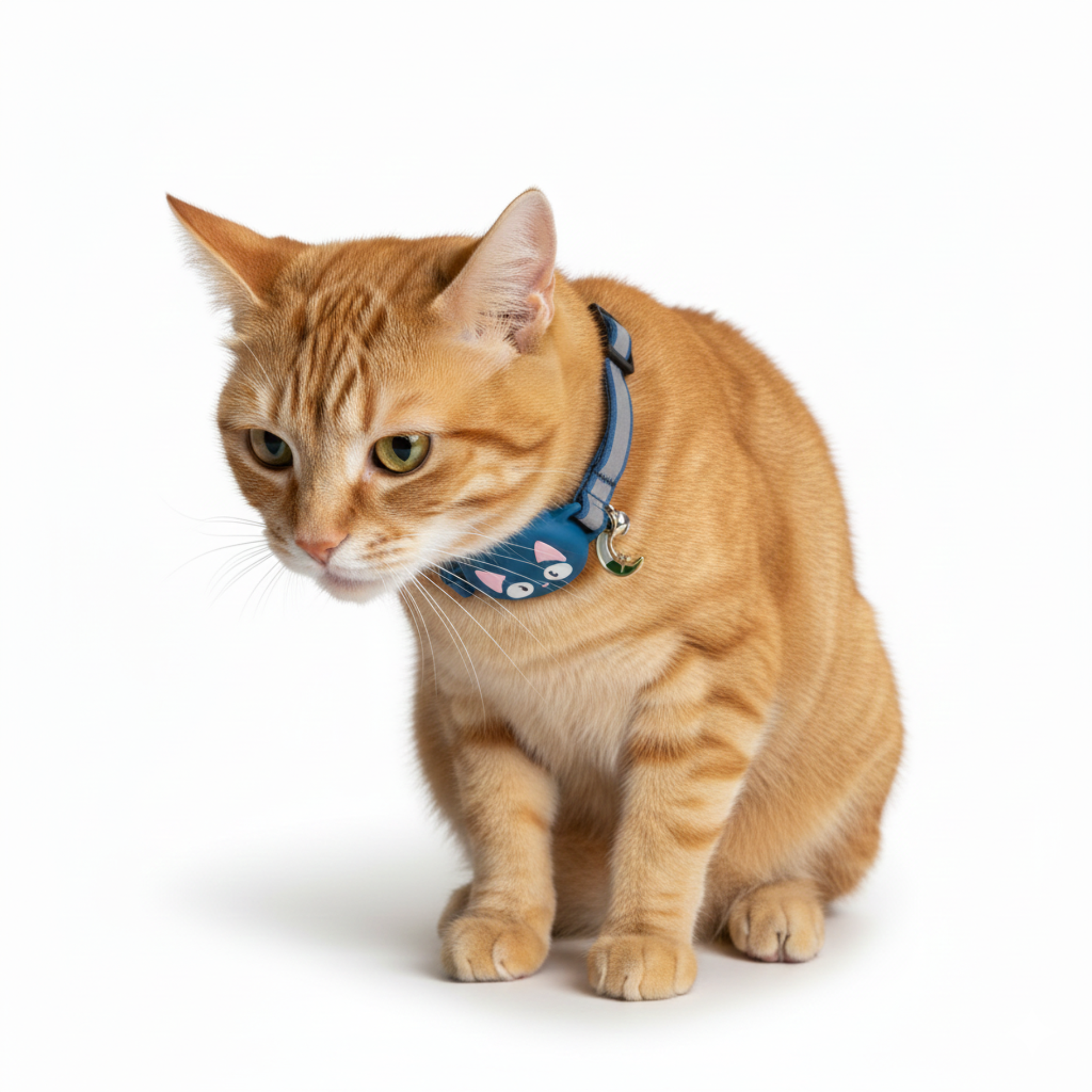 Cat Collar AirTag, Adjustable, Reflective, Breakaway