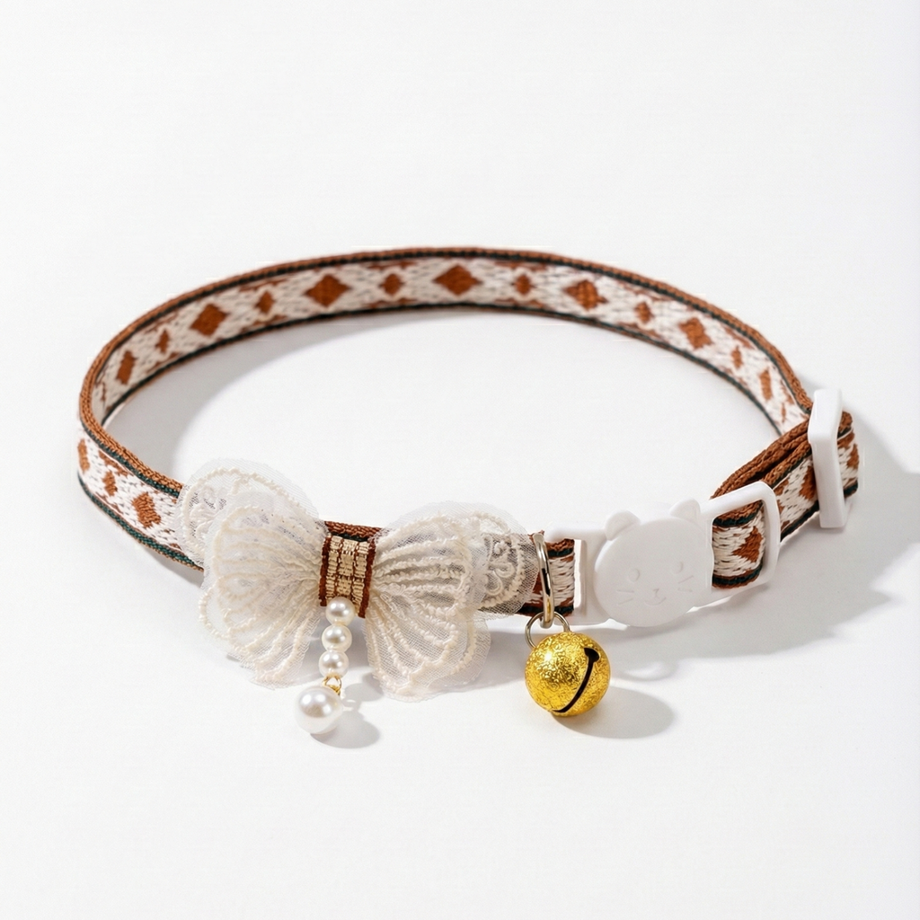 Flower Bow Breakaway Collar