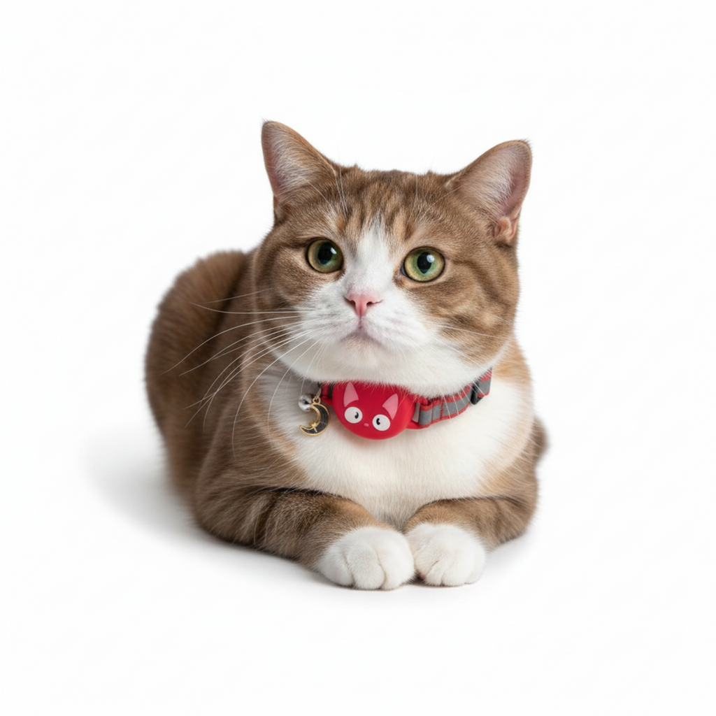 Cat Collar AirTag, Adjustable, Reflective, Breakaway