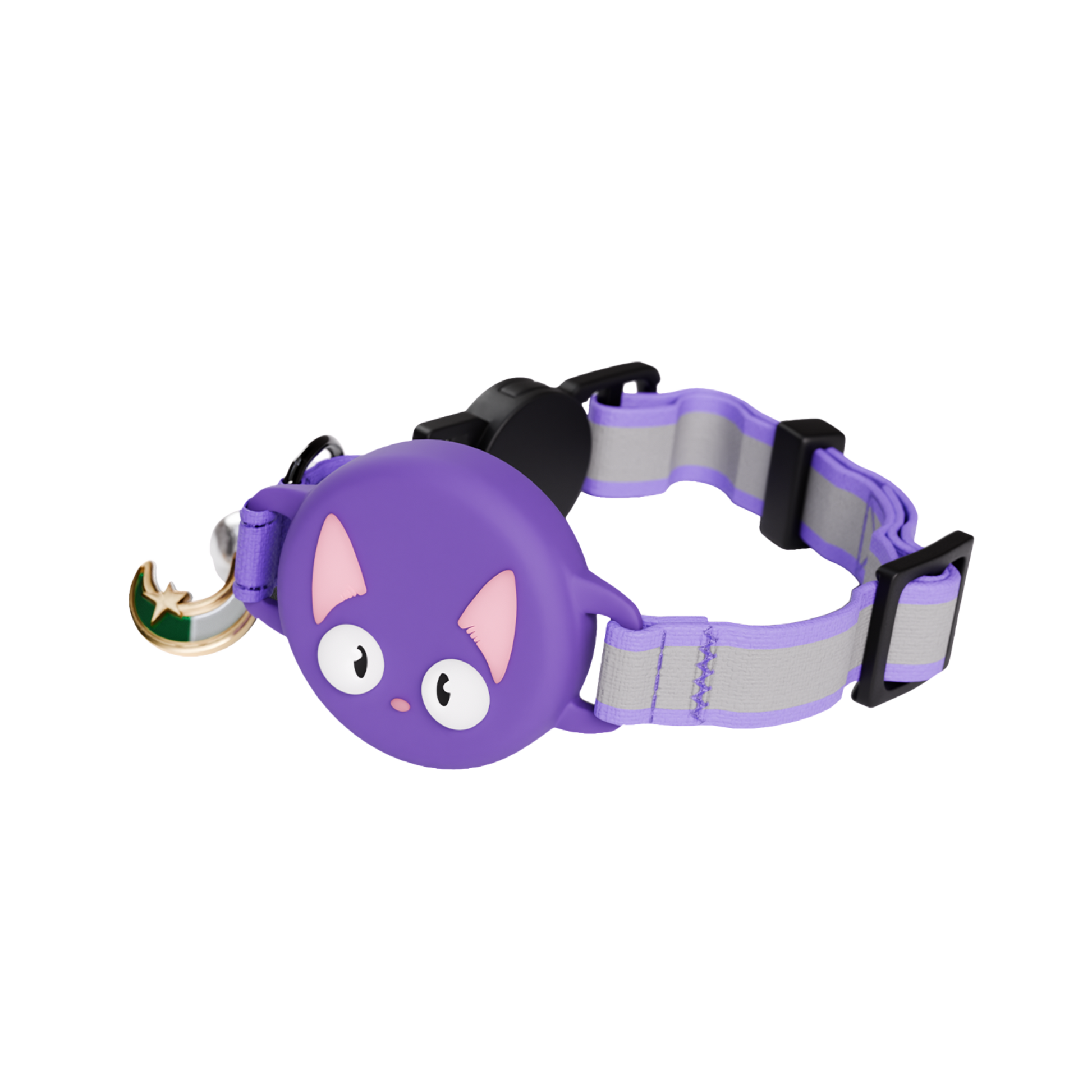 Black Cat Collar for AirTag