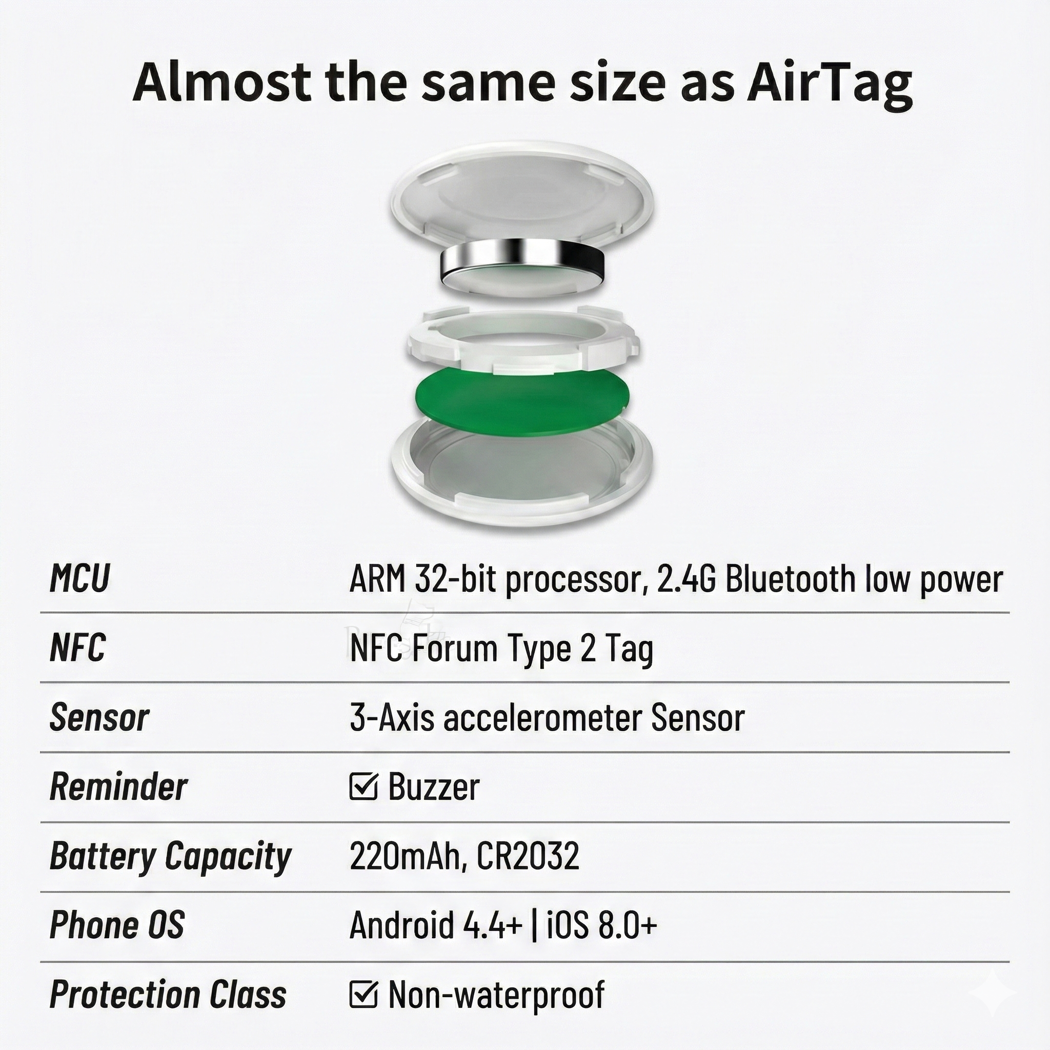 Cat Collar AirTag, Adjustable, Reflective, Breakaway