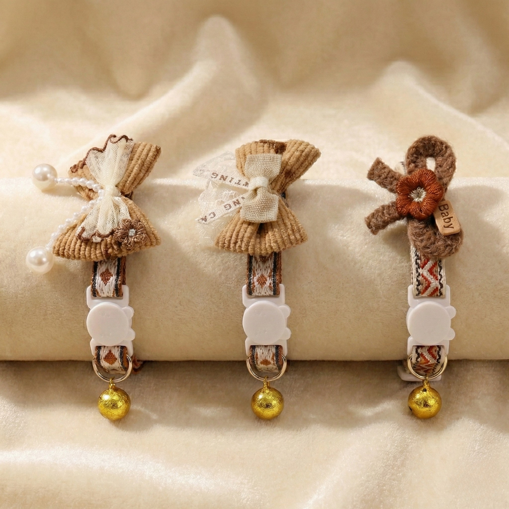 Flower Bow Breakaway Collar