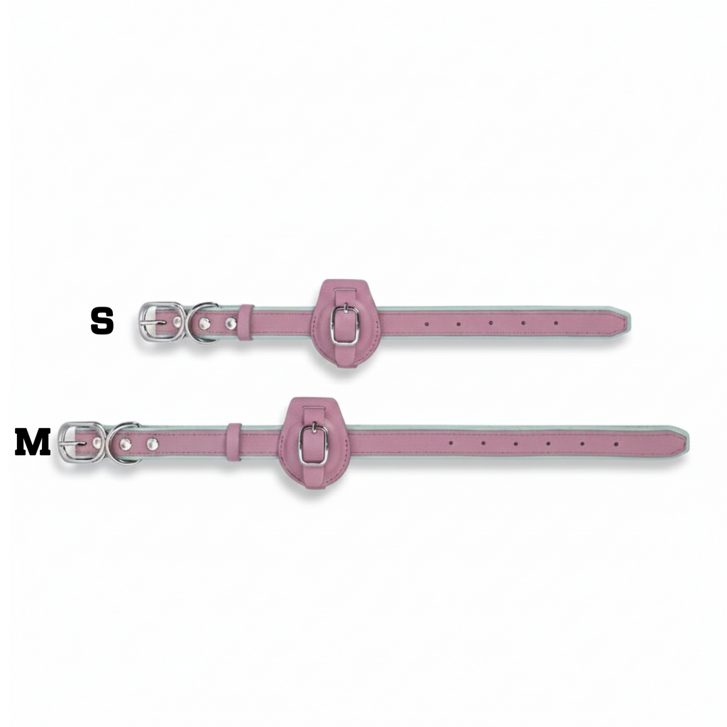 Handmade Leather Cat Collar: Adjustable Pet Safety Collar with Buckle